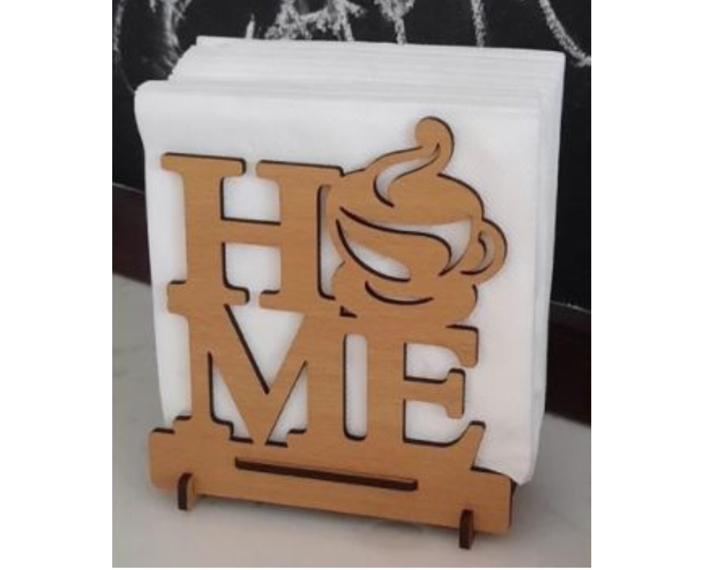 Napkin holder cut file napkin holder svg laser cut Etsy