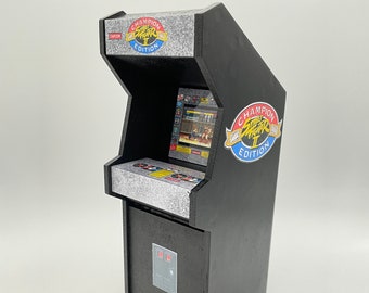 Squirrel Bird Street Fighter II Arcade Feeder, Fun Gift Idea, Unique Gift, Bird Feeder, Retro Arcade Cabinet, Funny Feeder