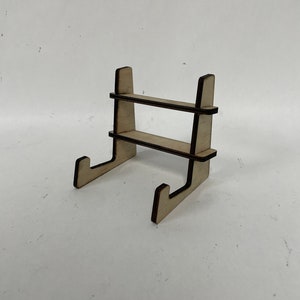 Laser Cut File 30 Different Sizes Easel Stands 30 Different Sizes, SVG, Ai, DXF, Light Burn - file formats 3,4,5mm material