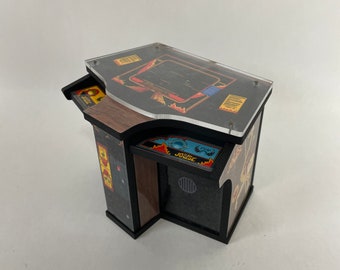 Arcade Cocktail Cabinet Joust, Squirrel Feeder, Desktop Accessories, Vintage