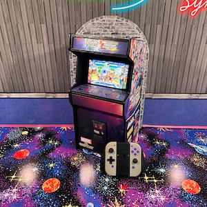 Marvel vs Capcom Collection (inspired) Limited Edition Includes FREE Gifts Switch Stand Arcade With Backlit Marquee Storage Original/OLED image 1