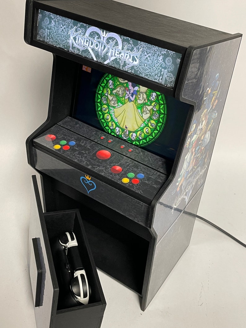 Kingdom Heart Nintendo Switch Stand Arcade Cabinet With Backlit Marquee ...