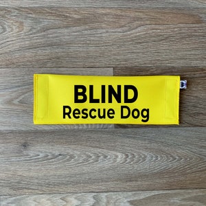 Dog Leash Sleeve | Blind Rescue Dog | Lead Cover