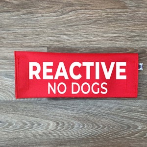 Dog Leash Sleeve | Reactive No Dogs | Lead Cover