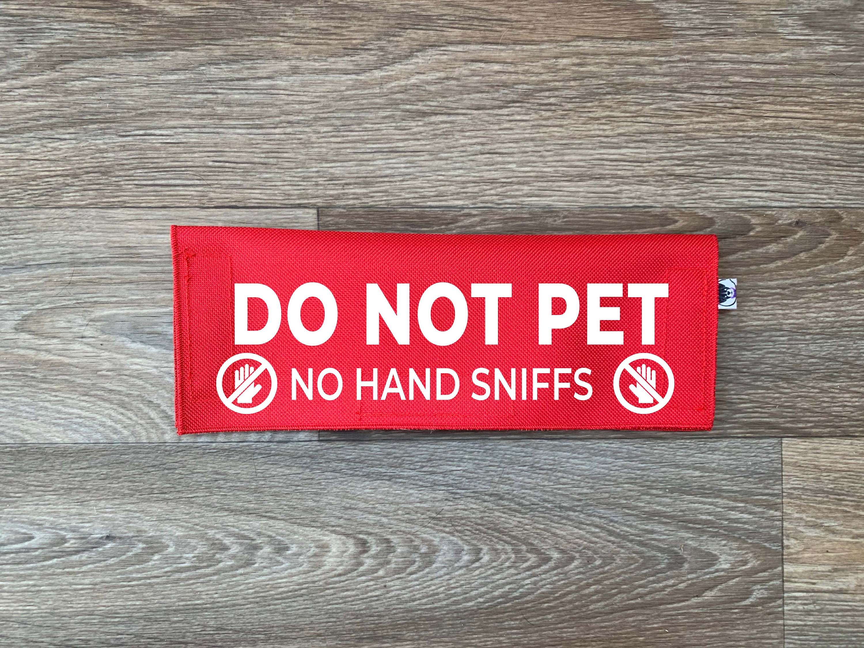 Dog Leash Sleeve | Do Not Pet No Hand Sniffs | Lead Cover