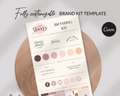 Canva Brand Kit Template: Small Business Branding (Digital Download)