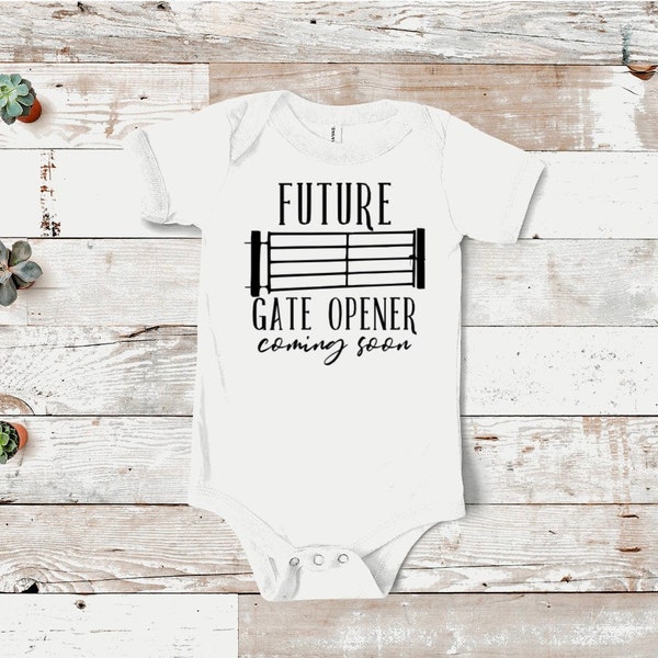Future Gate Opener Coming Soon||Baby Body Suit || Pregnancy Announcement