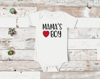 Mama’s Boy Baby/Toddler Shirt