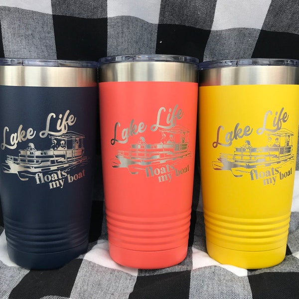 Custom Cups for Lake Etsy
