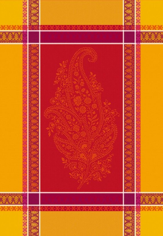 Provence decorative dishtowels Jacquard cotton kitchen accessories