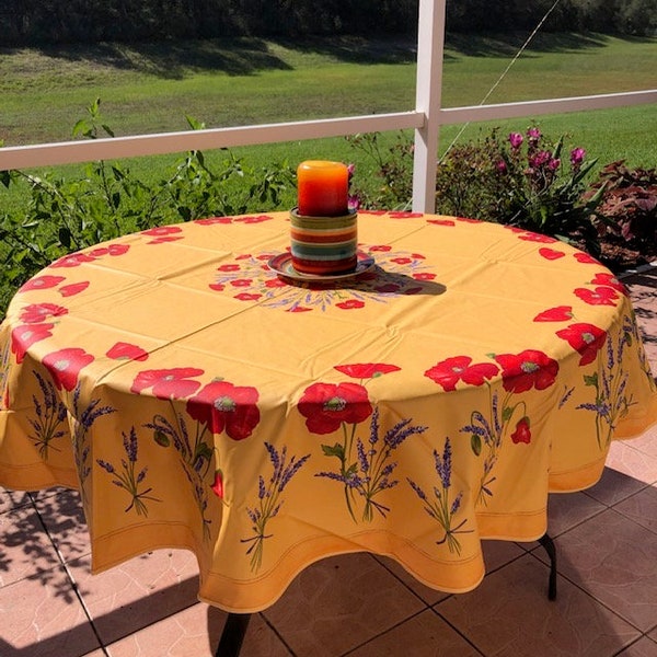 70 Inch Round Tablecloth Etsy