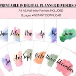 Planner Dividers