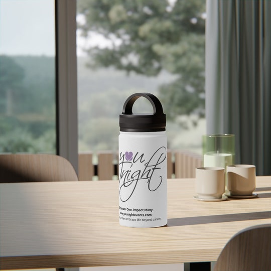 Disover Stainless Steel Water Bottle, Handle Lid