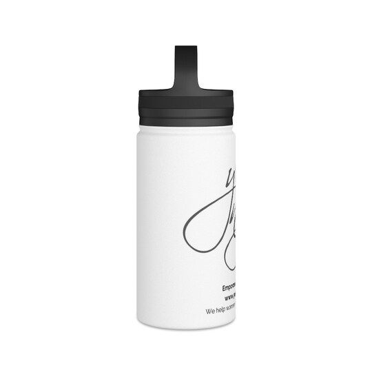 Disover Stainless Steel Water Bottle, Handle Lid