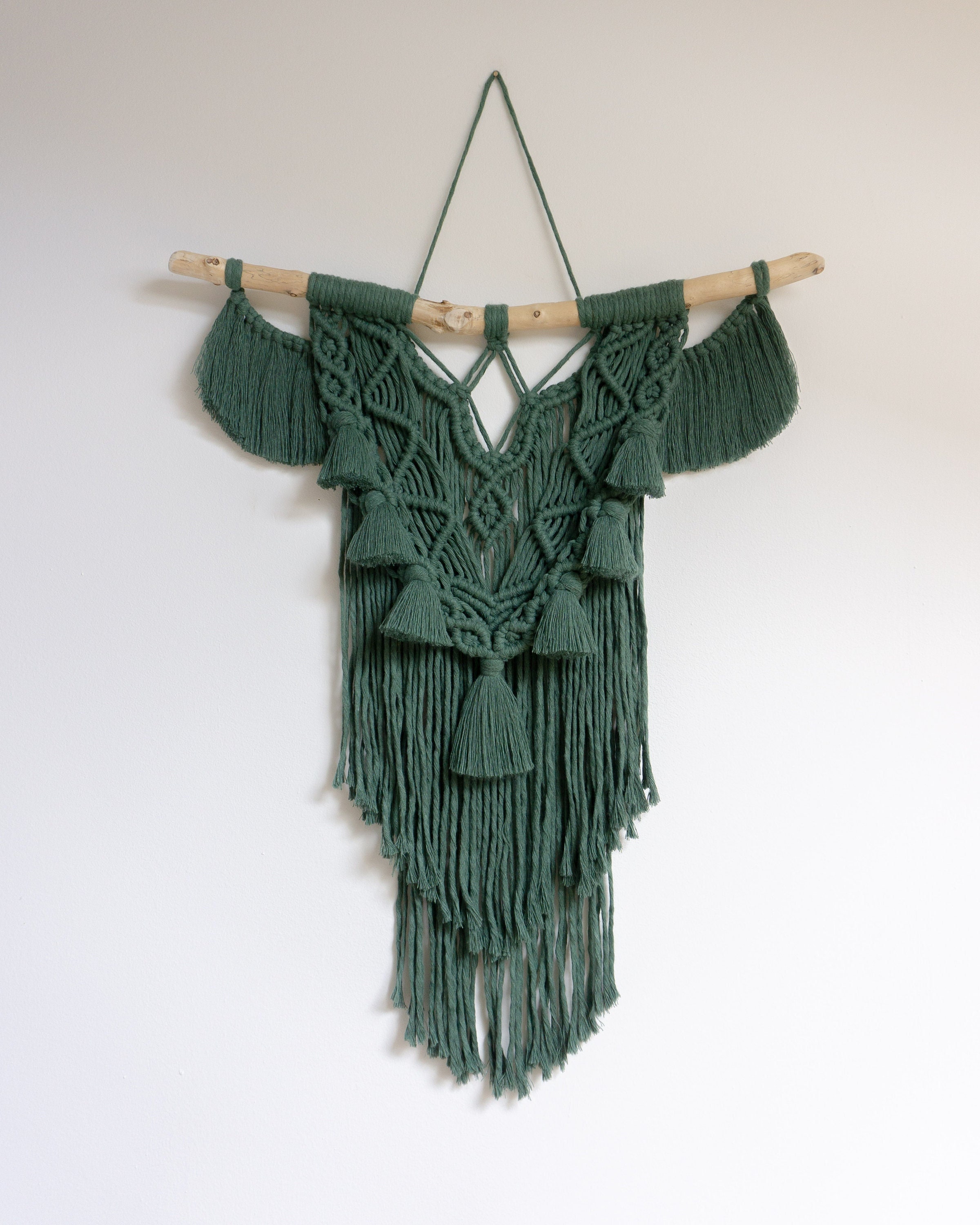 Pièce Murale Leza en Macramé