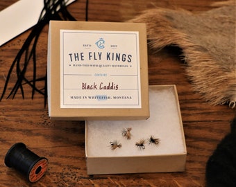 Black Elk Hair Caddis Flies