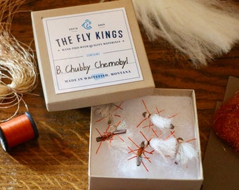 Brown Chubby Chernobyl Flies