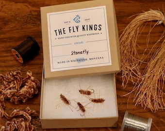 Tan Rubber Legs Stonefly Flies