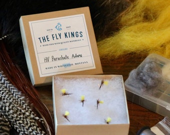 High Visibility Parachute Adams Flies