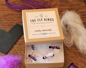 Purple Chubby Chernobyl Flies