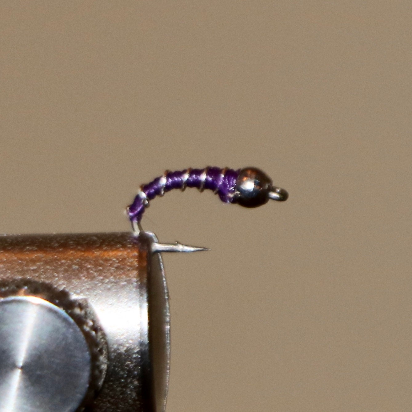 Purple Zebra Midge Nymph Flies Etsy