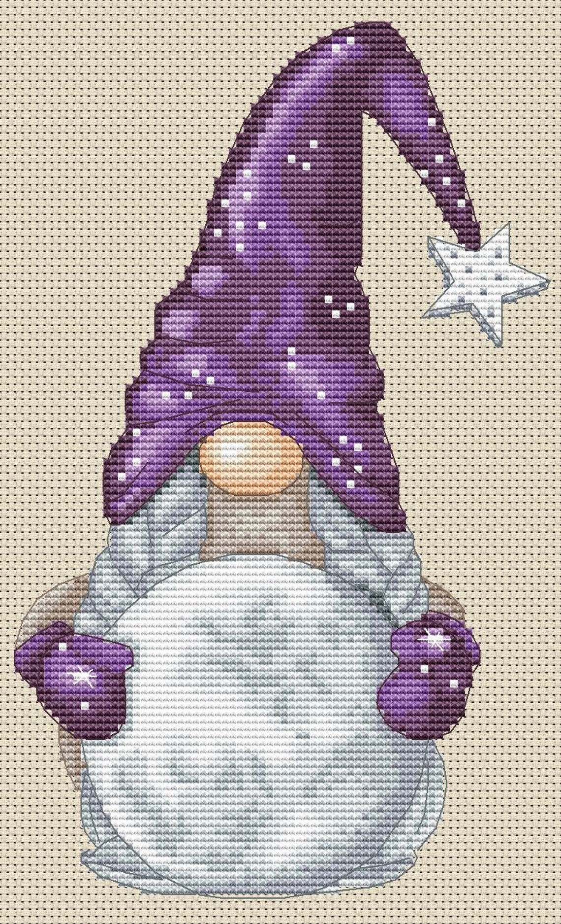 Gnome with the moon gnome cross stitch cross stitch nwcvq  etsy Gnome with the moon gnome cross stitch cross stitch nwcvq  etsy