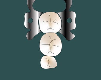 Dental charting guide, Rubber Dam dental clamps, dental student project help, Dental instrument guide, dental illustration resources