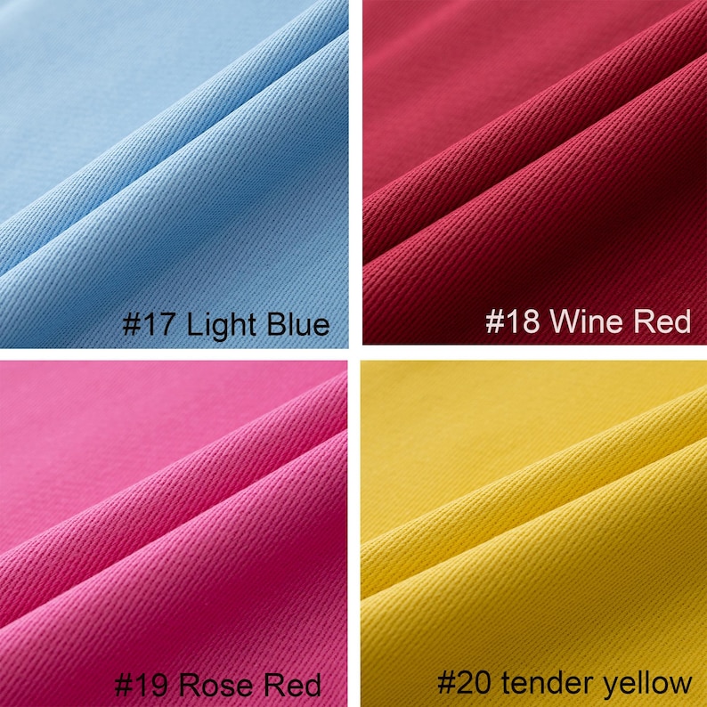 Colored Denim Fabric, 100% Cotton Denim, Washed Thick Denim Fabric, Twill Cotton Denim Fabric, Heavy Weight Denim Fabric, By The Half Yard 画像 8