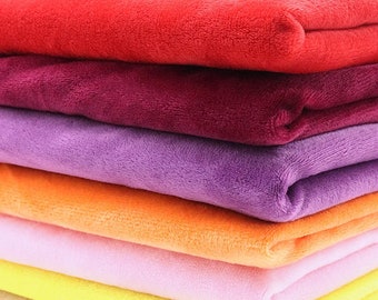 Short plush crystal super soft plush fabric For Sewing DIY Handmade Home Textile Cloth For Toys Plush Fabric,Blanket Fabric,By the Half Yard