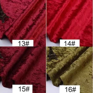 Puede incluir: Cuatro muestras de tela en diferentes colores. La muestra superior izquierda es de color rojo oscuro, la muestra superior derecha es de color rojo brillante, la muestra inferior izquierda es de color rojo burdeos y la muestra inferior derecha es de color verde oliva oscuro.