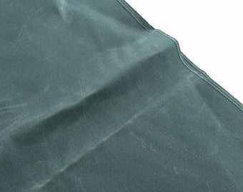 Waxed Canvas Fabric, 16 oz Hand Waxed Cotton Canvas Fabric, Hand Waxed Beeswax fabric, Sold By the half yard