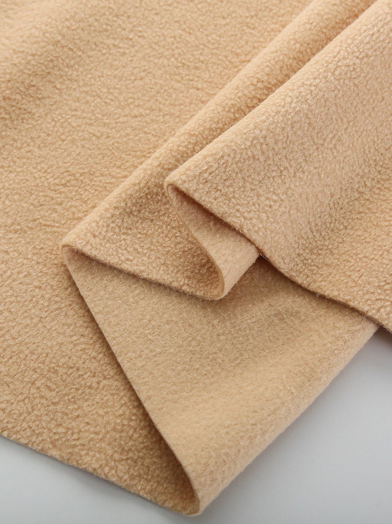 Polar Fleece Anti-Pill Super Soft Fabric, Heavy Polar Fleece Fabric, Warm Fabric, Blanket Fabric, By the Half Yard image 2