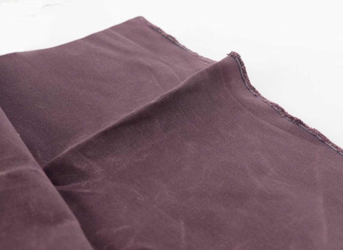 Waxed Canvas Fabric 16 Oz Hand Waxed Cotton Canvas Fabric Etsy