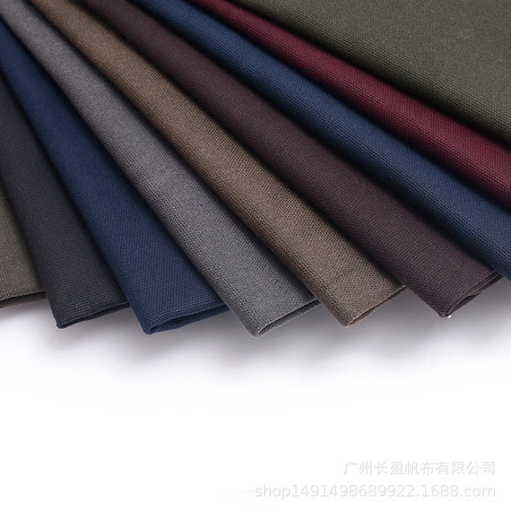 Waxed Canvas Fabric, 8 Oz Hand Waxed Cotton Canvas Fabric, Hand Waxed  Beeswax Fabric, Sold by the Half Yard 