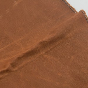 Waxed Canvas Fabric, 16 oz Hand Waxed Cotton Canvas Fabric, Hand Waxed Beeswax fabric, Sold By the half yard