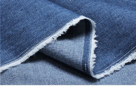 SUPERFINDINGS Denim Fransen Band - 5 Farben Je 1.86 Yards