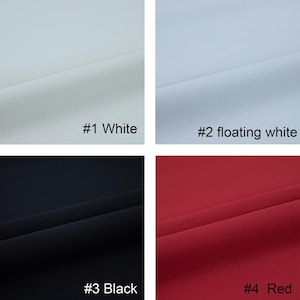 Colored Denim Fabric, 100% Cotton Denim, Washed Thick Denim Fabric, Twill Cotton Denim Fabric, Heavy Weight Denim Fabric, By The Half Yard 画像 4