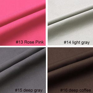 Colored Denim Fabric, 100% Cotton Denim, Washed Thick Denim Fabric, Twill Cotton Denim Fabric, Heavy Weight Denim Fabric, By The Half Yard 画像 7
