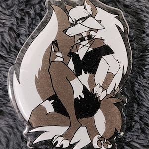 Suporte de telefone pop socket personalizado em acrílico Loona hellva fanart