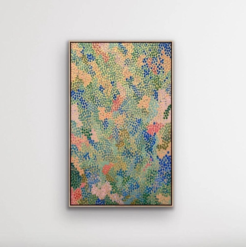 Large Original Abstract Oil Painting on Canvas Contemporary Earthy