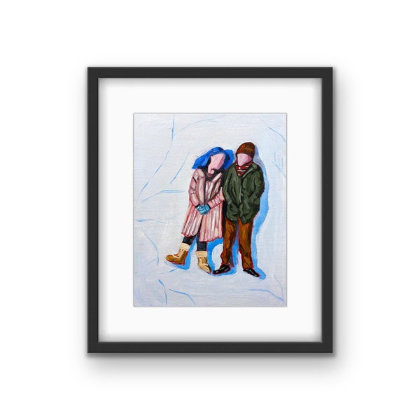 Eternal Sunshine of the Spotless Mind Framed Print | Valentines Day Print | Romance Film | Love Art | Valentines Day Art | Gift