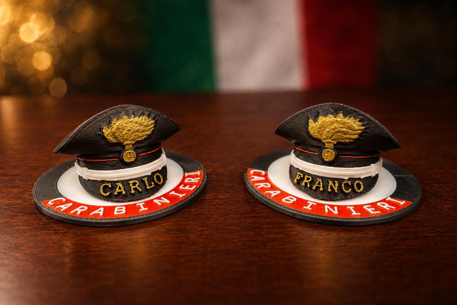 カラビニエリ　イタリア警察　制帽 カラビニエリ イタリア警察 制帽 - メルカリ