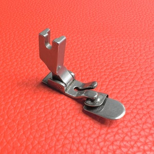Steel Folding Presser Foot: Industrial Sewing Machine Accessory