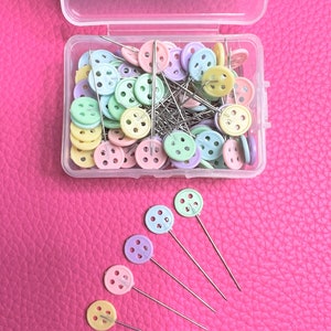 Colored Head Pins 