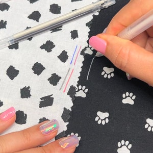 10pcs/set Heat Erasable Magic Marker Pen Temperature Disappearing Fabric Pens
