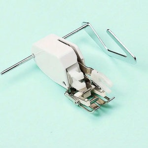 Open Toe Walking Foot with Guide: Universal Sewing Machine Presser Foot