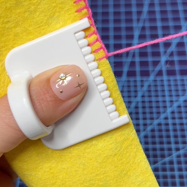 Juego de calibres para costura de bordes: herramienta de precisión de 3 mm para acolchado y dobladillos.