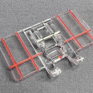 Border Guide Presser Foot: Top-Load Sewing Machine Attachment image 2