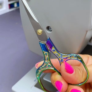 Vintage Stainless Steel Household Scissors - Embroidery, Handmade Crafts and Sewing