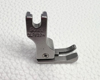 Left Compensating Edge Guide Presser Foot for Industrial and Semi Industrial Sewing Machine